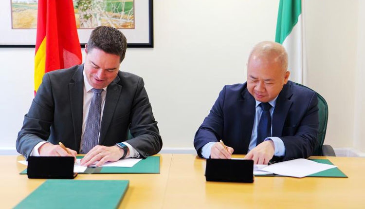 Vietnam and Ireland ink agri-food cooperation agreement